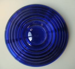 Railway signal lens, sector signal glass