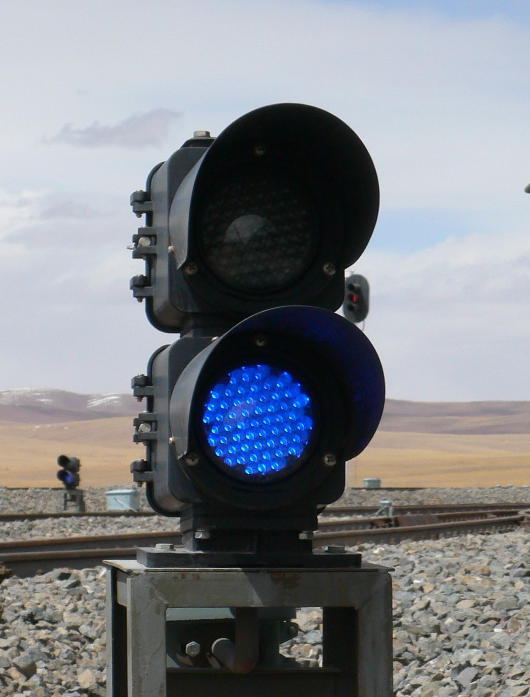 Railway signal equipment