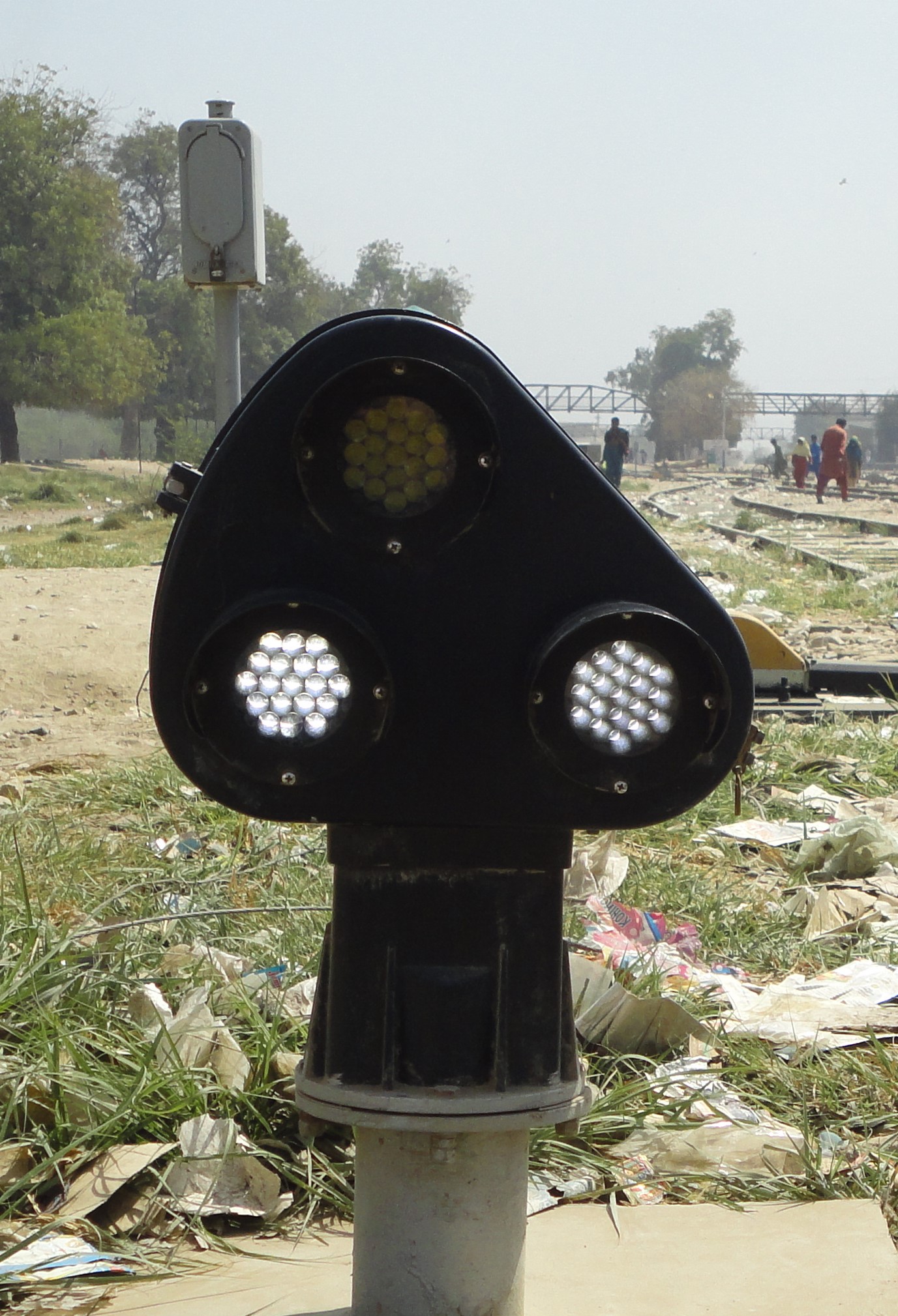 Railway signal equipment