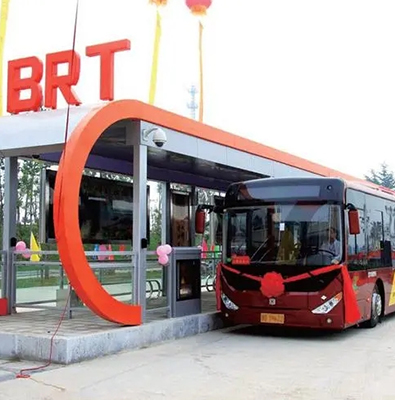 Construction of new-style bus stations and safety gate system services, etc.