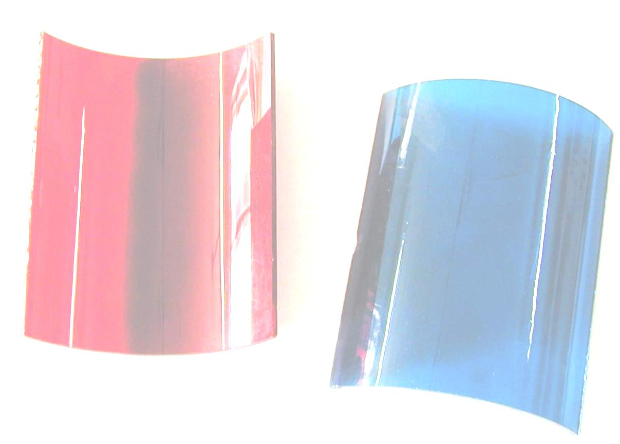 Railway signal lens, sector signal glass